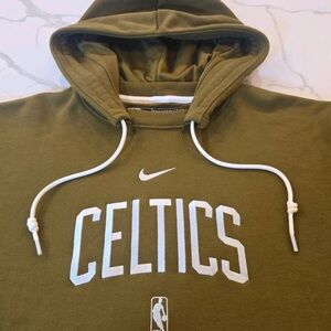 Nike Olive Celtics Hoodie